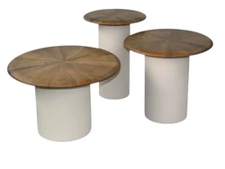 סט שולחנות דגם פלורדה