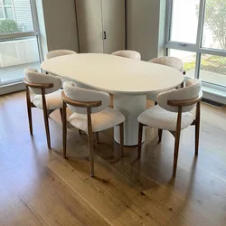 פינת אוכל ו6 כיסאות דגם דאליה